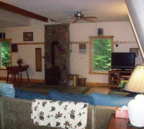 Living Room at The Barn on Lake Shore, a Deep Creek Lake Vacation Rental Living Room at The Barn on Lake Shore, a Deep Creek Lake Vacation Rental